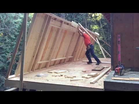 Lifting a 29' wall by myself!!