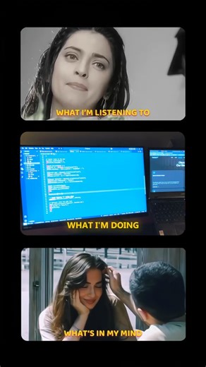 Aditya Rathod on Instagram: "Music says heartbreak, screen says code, but heart says her. . . . [Code,Coding,developers,programming,web development,CS student] . . . #code #Coding #codinglife #programming#programmerhumor #codereels #night #tech #csstudent#codinglife #techreels #frontenddeveloper #programmerlife #dailygrind"
