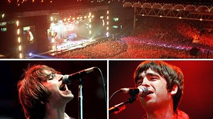 What did Oasis play at their Maine Road shows in 1996?