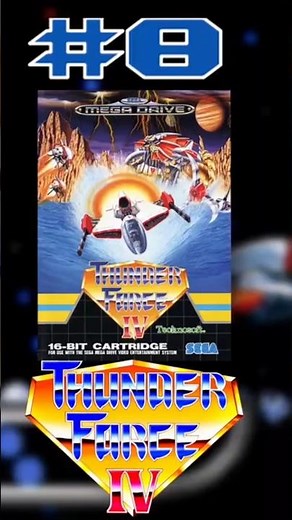 Thunder Force IV | Top 20 Sega Genesis Games! #sega #thunderforce #segagenesis