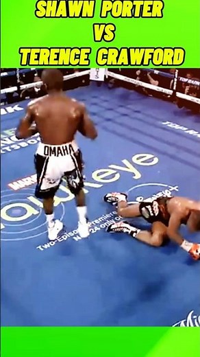 Shawn porter Vs Terence Crawford #shawnporter #terencecrawford #boxing #foryou #shorts #knockout
