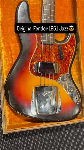 1.5K views · 2.2K reactions | An Original 1961 Fender Jazz, simply one of the rarest basses you will ever see. Not currently for sale, just thought we'd show you something incredibly special. | Bass Centre | Facebook
