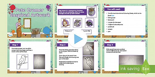 Pete Cromer Inspired Artwork