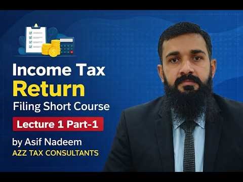 Income Tax Return Filing Course 2026 | Lecture 1 Part-1 | Complete Beginner Guide