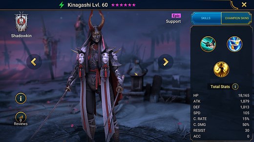 Kinagashi - HellHades - Raid Shadow Legends