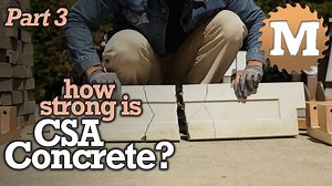 Strength of CSA Concrete? - Deflection Test Lightweight Panels -