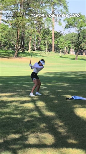 吉娜薇芙Genevieve LING.Fairway shot. Slow motion.🇲🇾