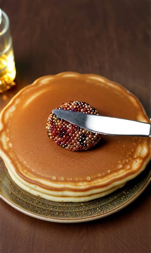 【4K】【ASMR】Warm Gem Beads Spread in a Semi-Molten Golden Layer 🧡✨