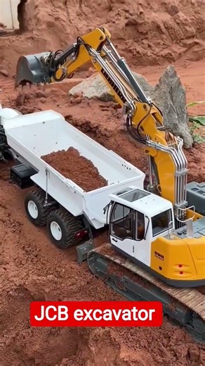 jcb heavy transporter dump Truck and crawler excavator construction vehicles #jcb #jcbvideo #short