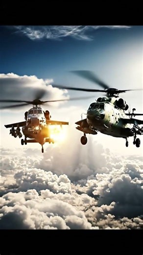 Mi-24 Armor vs Apache Firepower: Who Wins? 🚁💥 #MilitaryTech