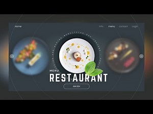 How To Make Slider Food Using HTML CSS and JavaScript