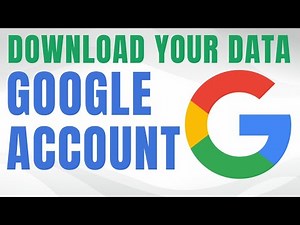 How to Download Your Google Account Data Now!