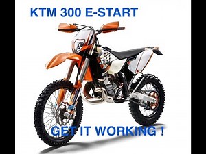 KTM 300 Electric Start & Bendix Ultimate Repair - Part 2