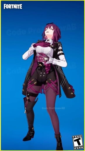Fortnite Laugh It Up Emote Kafka Skin Thicc 🍑😜😍