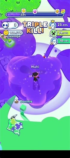 100% WORLD RECORD? 🏆 Paper.io 2 Epic Gameplay (Noob vs Pro) #shorts #gaming