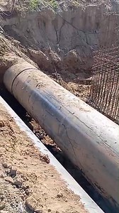 6.4K views · 29 reactions | HDPE pipe installation 1200mm for waste water pumping stations | Muhammad Ali Developers Kasur | Facebook