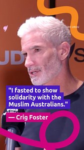 Australian soccer legend Craig Foster shares his powerful gesture of support and unity by fasting during Ramadan to stand in solidarity with the Muslim community. For complete interview click the link in the bio. #Ramadan2025 #Eid2025 #ramadan #ramadankareem | SBS Urdu
