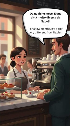 Italian Café Conversation | Basic Conversation (A1/A2) |