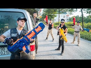 LTT Game Nerf War : Warriors SEAL X Nerf Guns Fight Mr Zero Scazy Attack Transporter of TREASURES