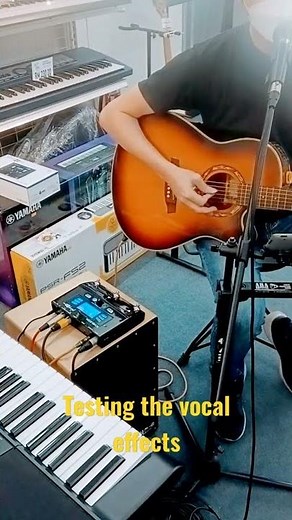 TC Helicon Play Acoustic Vocal Effects Testing best for busker & busking / Bohemian Rhapsody