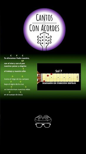 Te Ofrecemos Padre Nuestro - Letra y Acordes #cantosparalamisa #alabanzas #catolico #misa