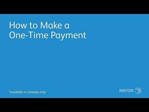 How to Make a One-Time Payment