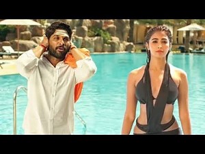 Pooja Hedge Swimming Pool Scene From DJ Movie