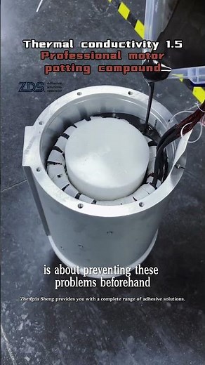 Motor Potting for Insulation & Vibration Protection #MotorPotting #ElectricalInsulation