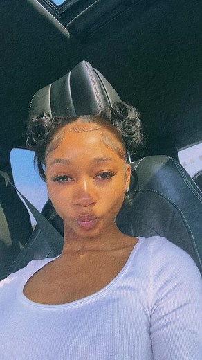 Natural Beauty Transformation with Lay Lay: Lashes, No Makeup, Hair Done