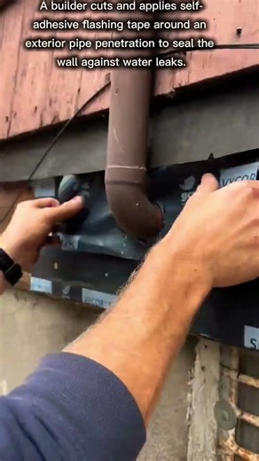 Proper Flashing Installation Around Exterior Drainage Pipes