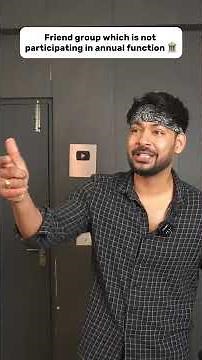 Boys in annual function 😂! Ca we complete 500 comments?💀 #shortsfeed #trending #comedy