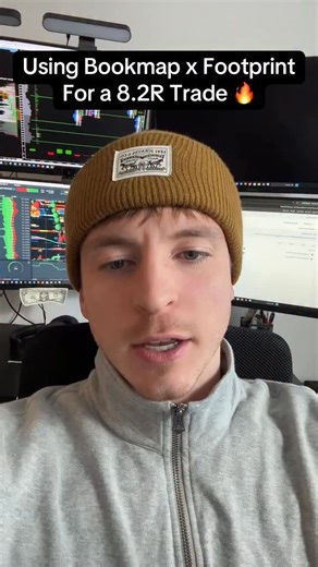 Order Flow Mafia on Instagram: "Using Bookmap and a footprint chart to take an 8.2R LONG up to the opposite end of balance 🔥 Lmk if u guys took this as well. Was very clear #orderflow #orderflowstrategy #futurestrading"