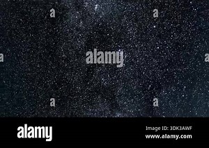 Astronomy time lapse showing real stars rotating and moving across a dark starry night sky. Stunning view of the universe vastness and cosmic motion, capturing the beauty and mystery of deep space Stock Video Footage - Alamy