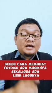 9.3K reactions · 157 comments | Membuat foto ada liriknya ada musiknya #tutorial #fbpro #fbprofesional | Usep Saprudin | Facebook