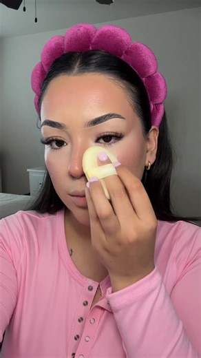 Bright Under Eye: Flashback Test with Setting Powder