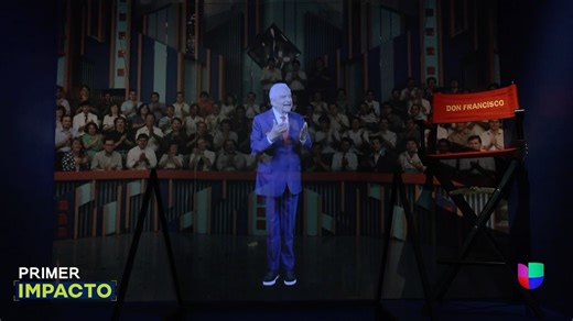 🏆 Rinden homenaje a la carrera televisiva de Don Francisco con una exhibición. 📺 No te pierdas #PrimerImpacto de lunes a viernes a las 5 PM / 4 C por Univision. | Primer Impacto