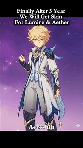 Aether/Lumine skin leak! 😱 #genshinimpact #hoyoverse