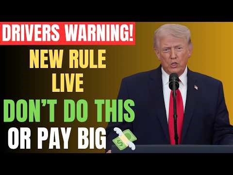⚠️ 2026 Driving Law Update USA: One Simple Mistake Could Cost You Thousands!