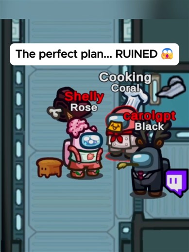 The plan was perfect...until this happened 😭 #amongus #kira #gaming #impostor