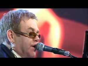 Elton John live 4K - Something About The Way You Look Tonight (Elton 60 - Live at MSG) | 2007