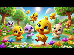 Six Little Ducks (Children's Song) | Nursery Rhymes & Kids Songs