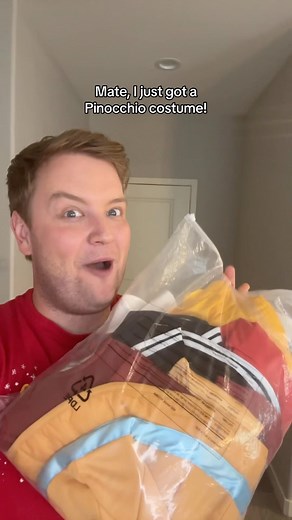 Pinocchio Costume! #disney #pinocchio #funnyreels #disneyreels #mrthomasenglish | Mrthomasenglish