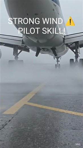 Crosswind Me Plane Ka Control 🔥 On-screen#crosswind #landing #pilotlife #runway #shorth#aviation 🔥✈️