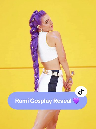 Rumi Cosplay Reveal: Transforming into Kpop Demon Hunter