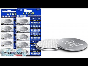 LiCB CR2032 3V Lithium Battery(10 Pack)