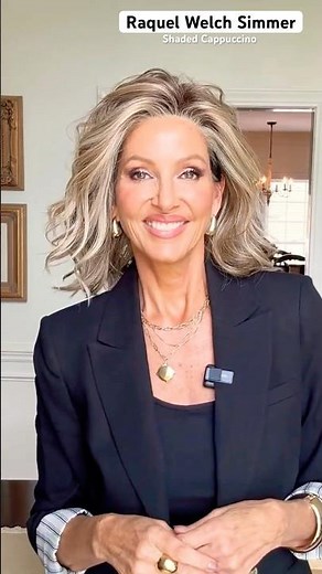 Beautiful Raquel Welch SIMMER|Shaded Cappuccino 💖Fit & Lace Front #raquelwelchwigs #wigreview #wig