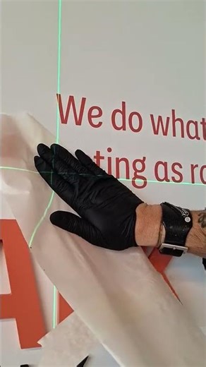 Wall desig for danone office in Latvia