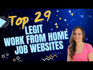 TOP 29 Websites To Find Legitimate Work From Home Jobs 2022 | USA & International Job Leads