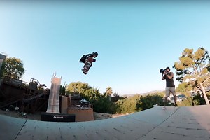 Tony Hawk teaching 12-year-old Sky Brown how to skate the mega ramp is your feel-good (but very scary) video of the week