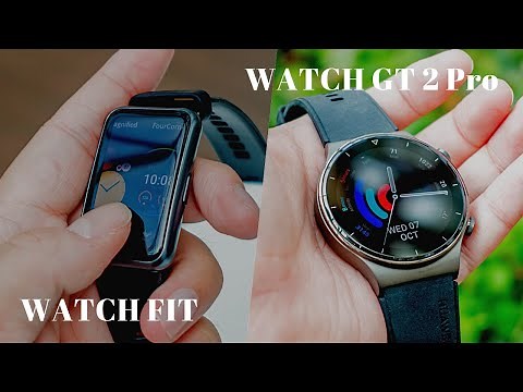 HUAWEI WATCH GT 2 Pro & HUAWEI WATCH FIT レビュー。ワンランク上の高級感、バンドとウォッチのハイブリッド、お好きな方をどうぞ
